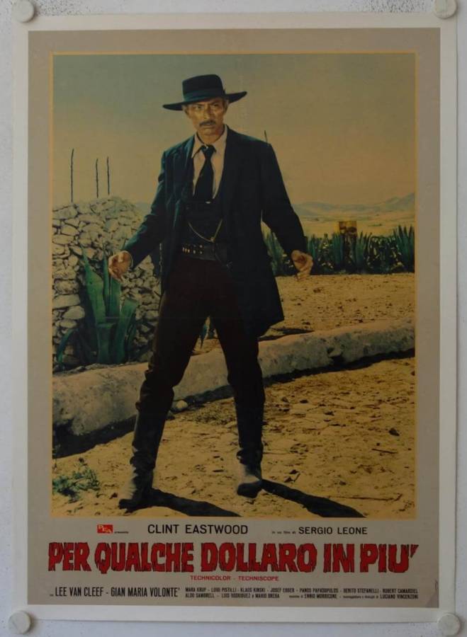 Für ein paar Dollar mehr originale italienische Filmplakate (3)